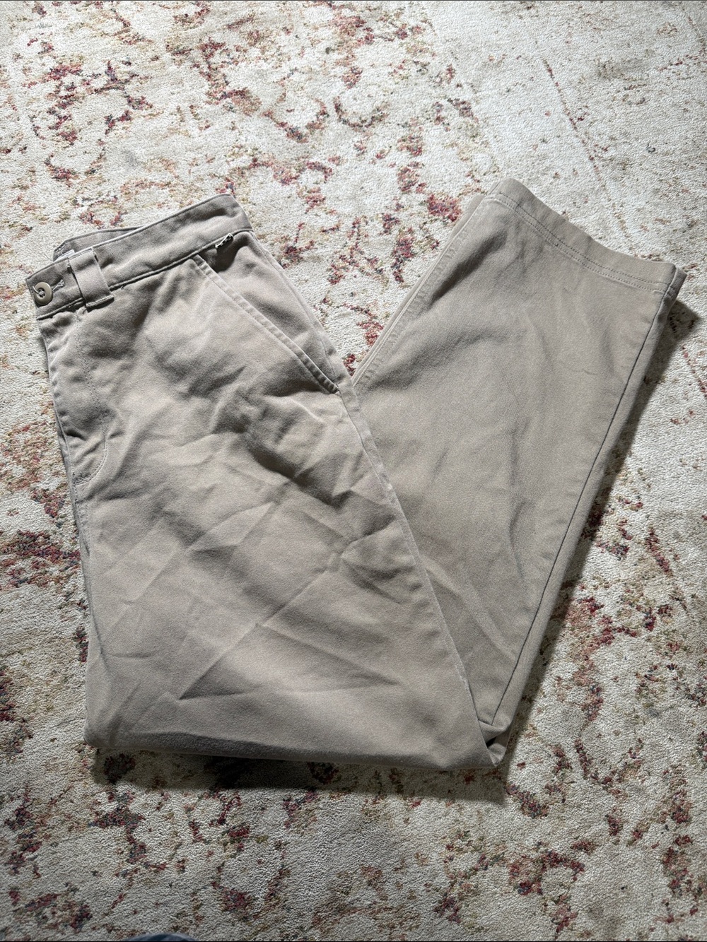 Vans Taupe Straight Casual Pants - Taupe - Picture 9 of 10